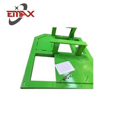 Piédestal de machine à lait en revêtement en poudre verte