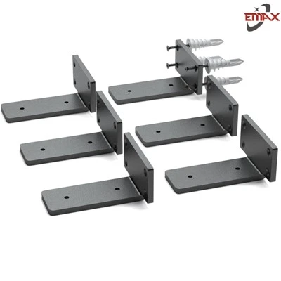 Prend en charge les supports de matériel L Shelves